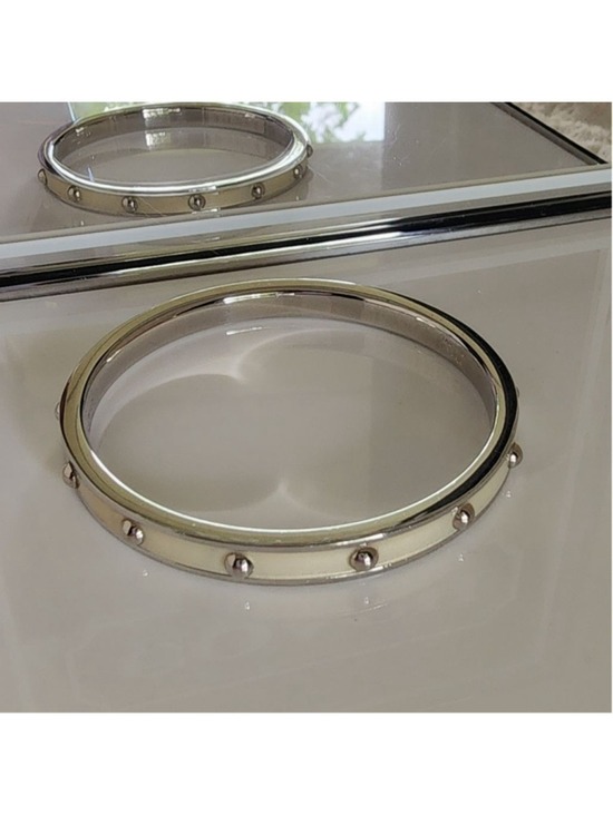 Coach Jewelry - NWOT Coach Silver Bangle